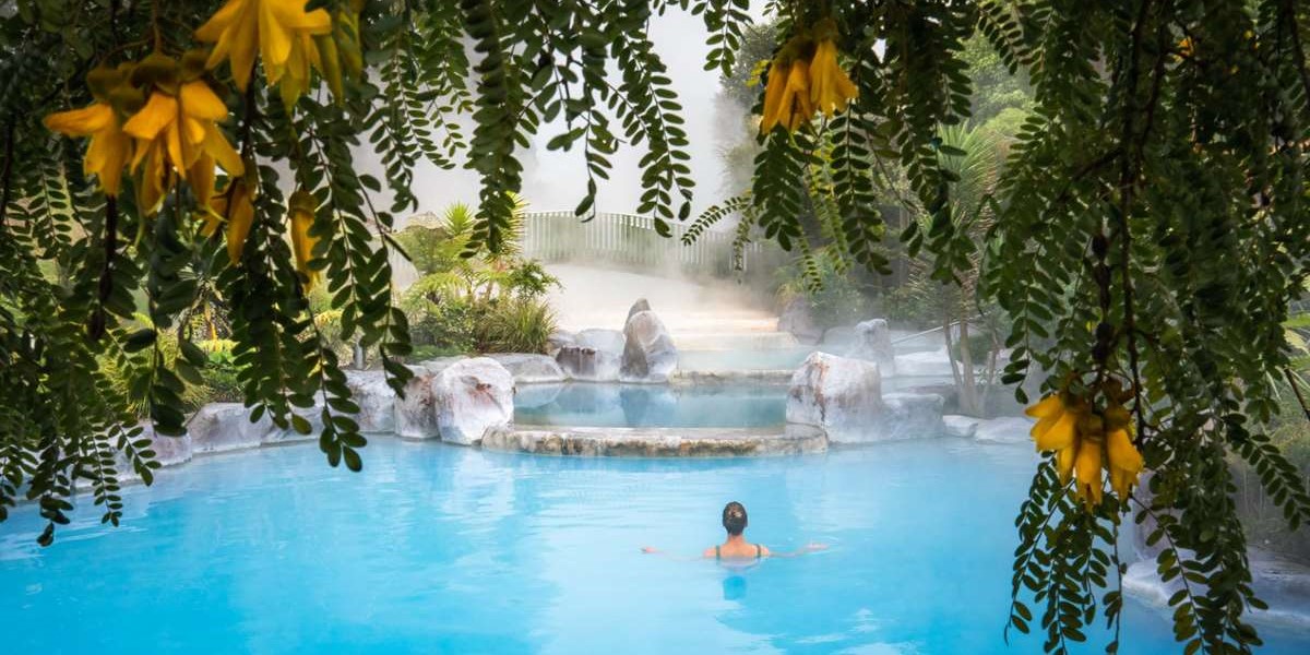 Soak in geothermal waters