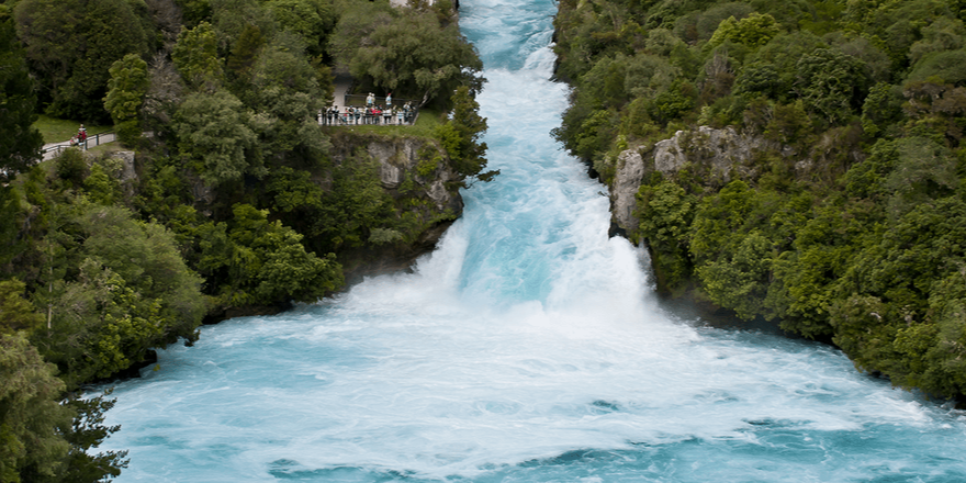 Visit the thundering Huka Falls