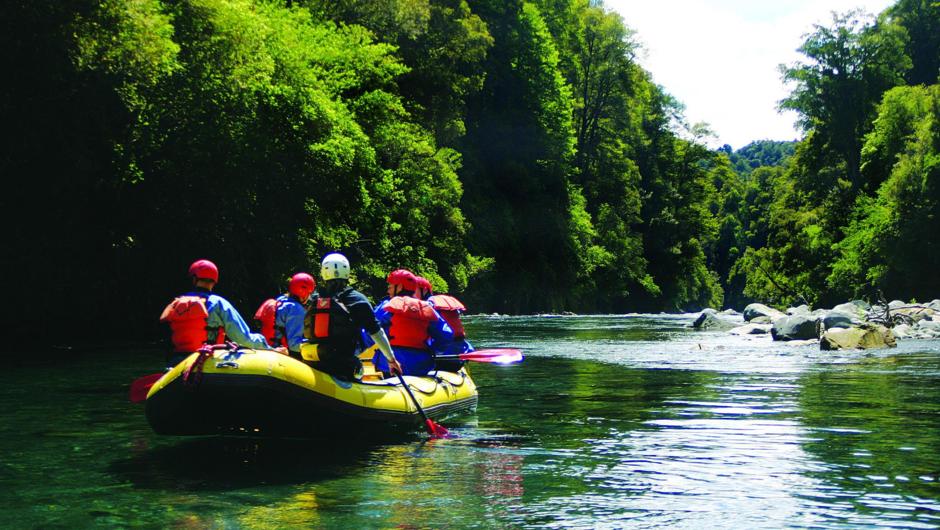 Rafting the mighty Tongariro River